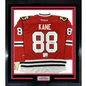 Framed Autographed/Signed Patrick Kane 35x39 Chicago Blackhawks Red Hockey Jersey PSA/DNA COA