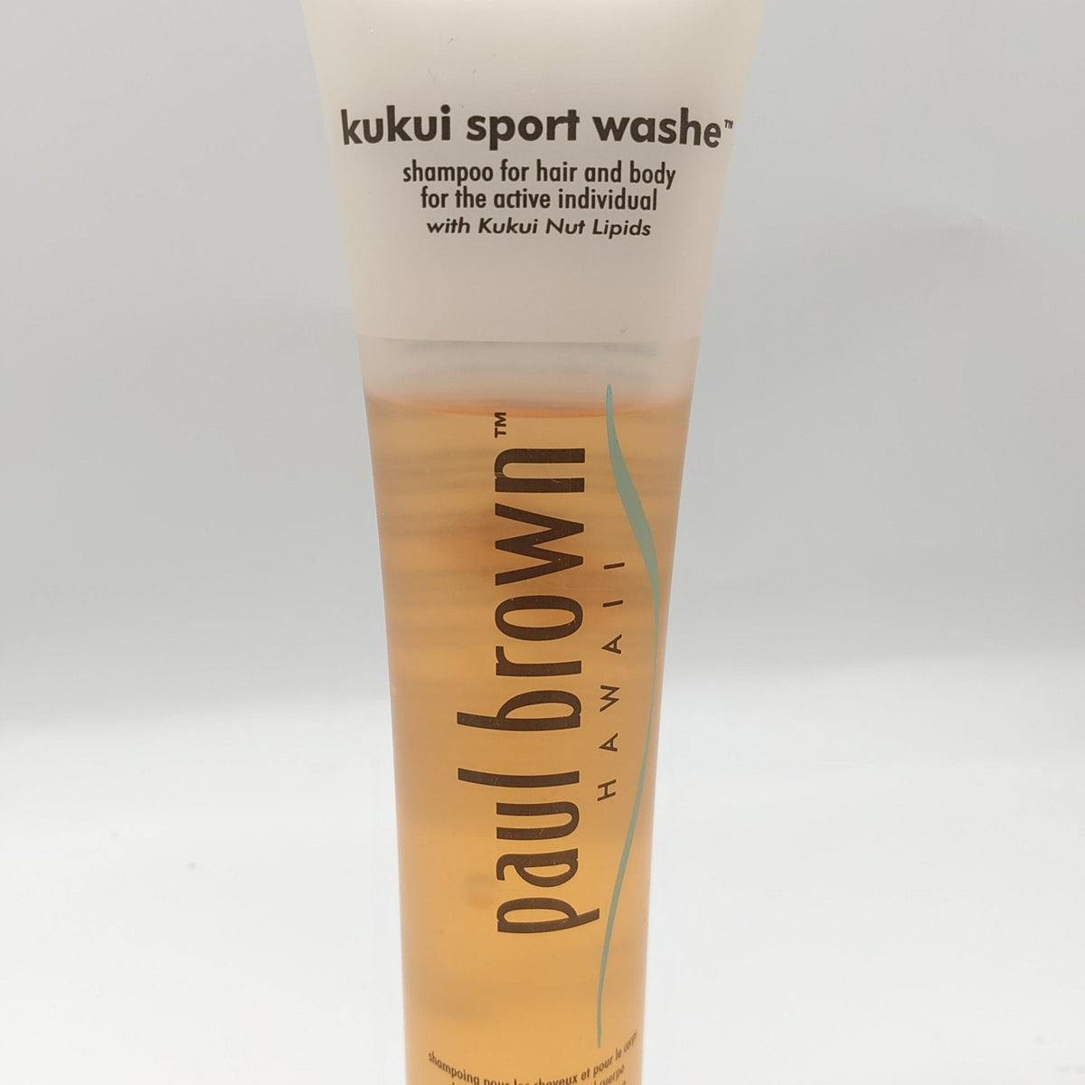 Paul Brown Hawaii Kukui Sport Wash Shampoo for Hair and Body, 6 oz