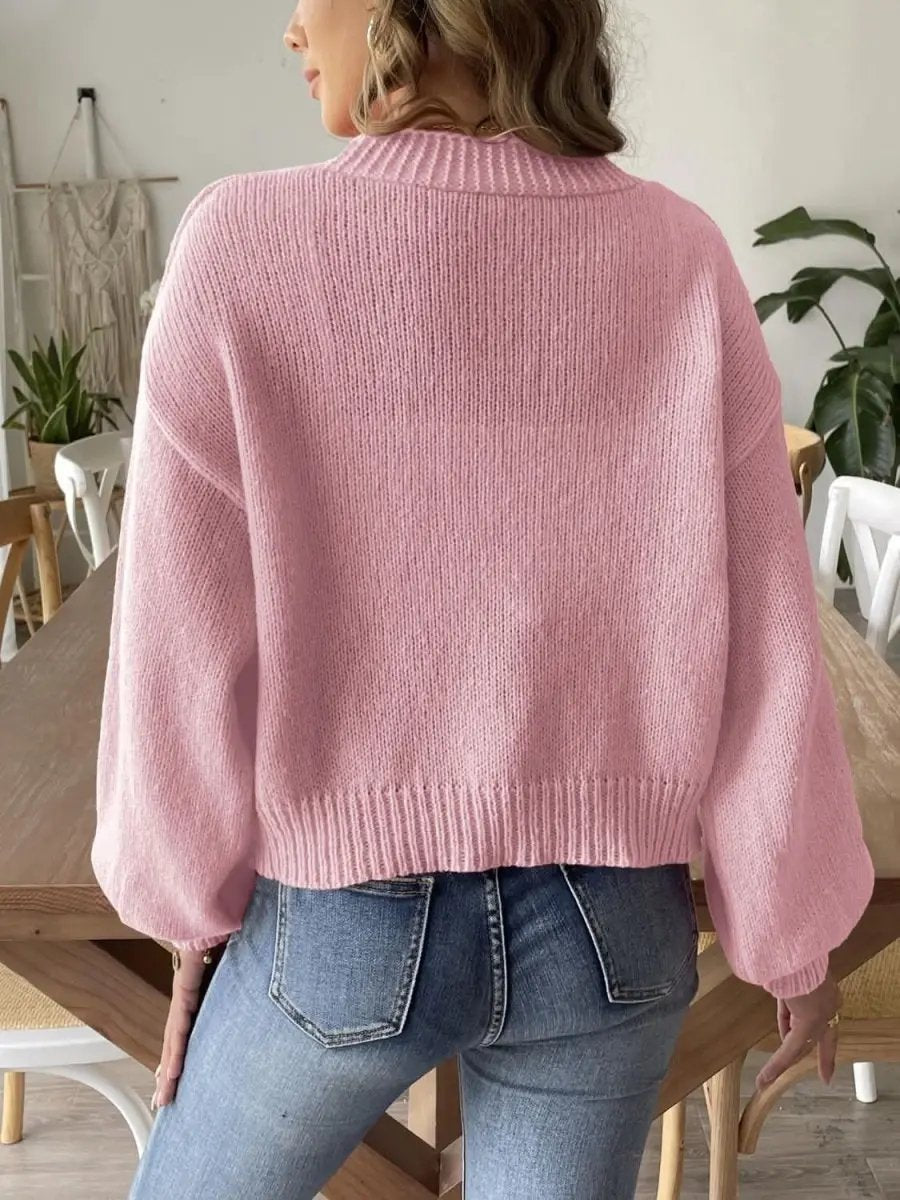 Pearl Cardigan | Soft Knit Open Front by Love Salve