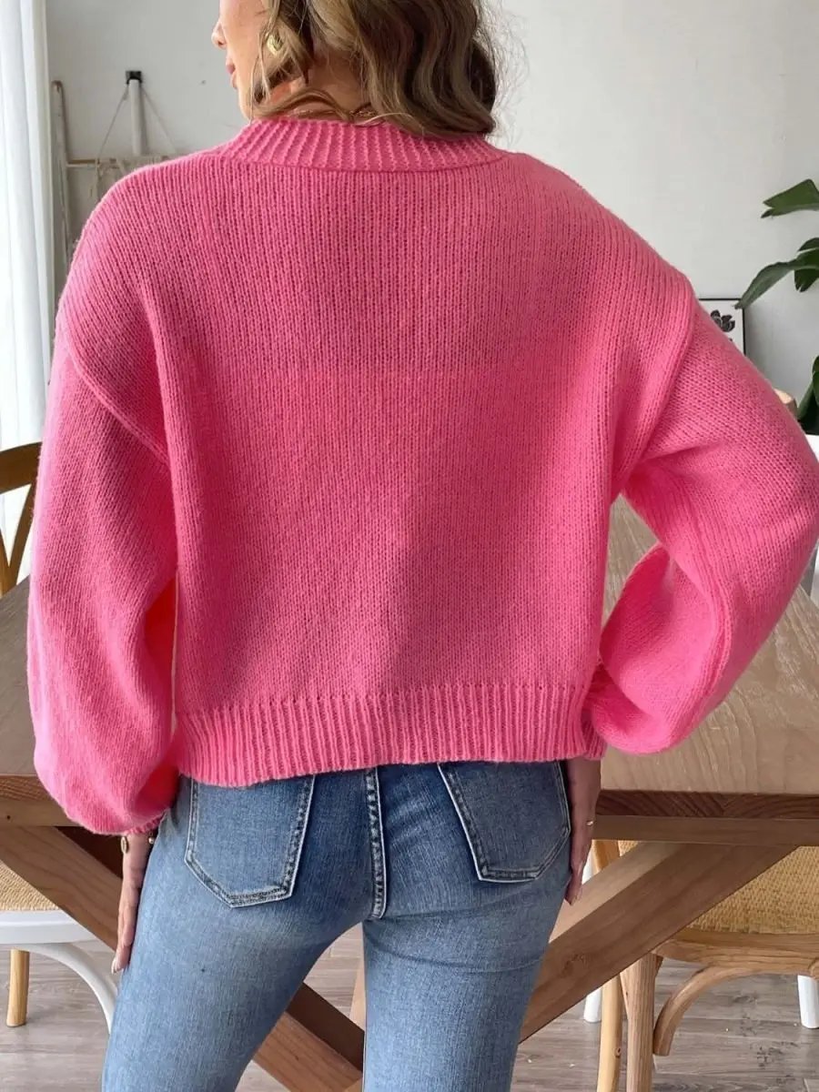 Pearl Cardigan | Soft Knit Open Front by Love Salve