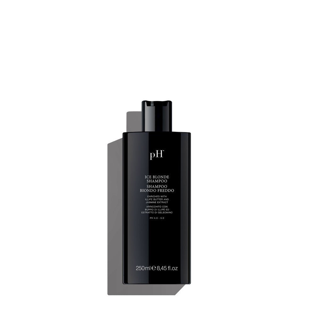 Ph Pure Hair Ice Blonde Shampoo for Natural Blondes, Bleached Hair and Highlights 8.45 oz