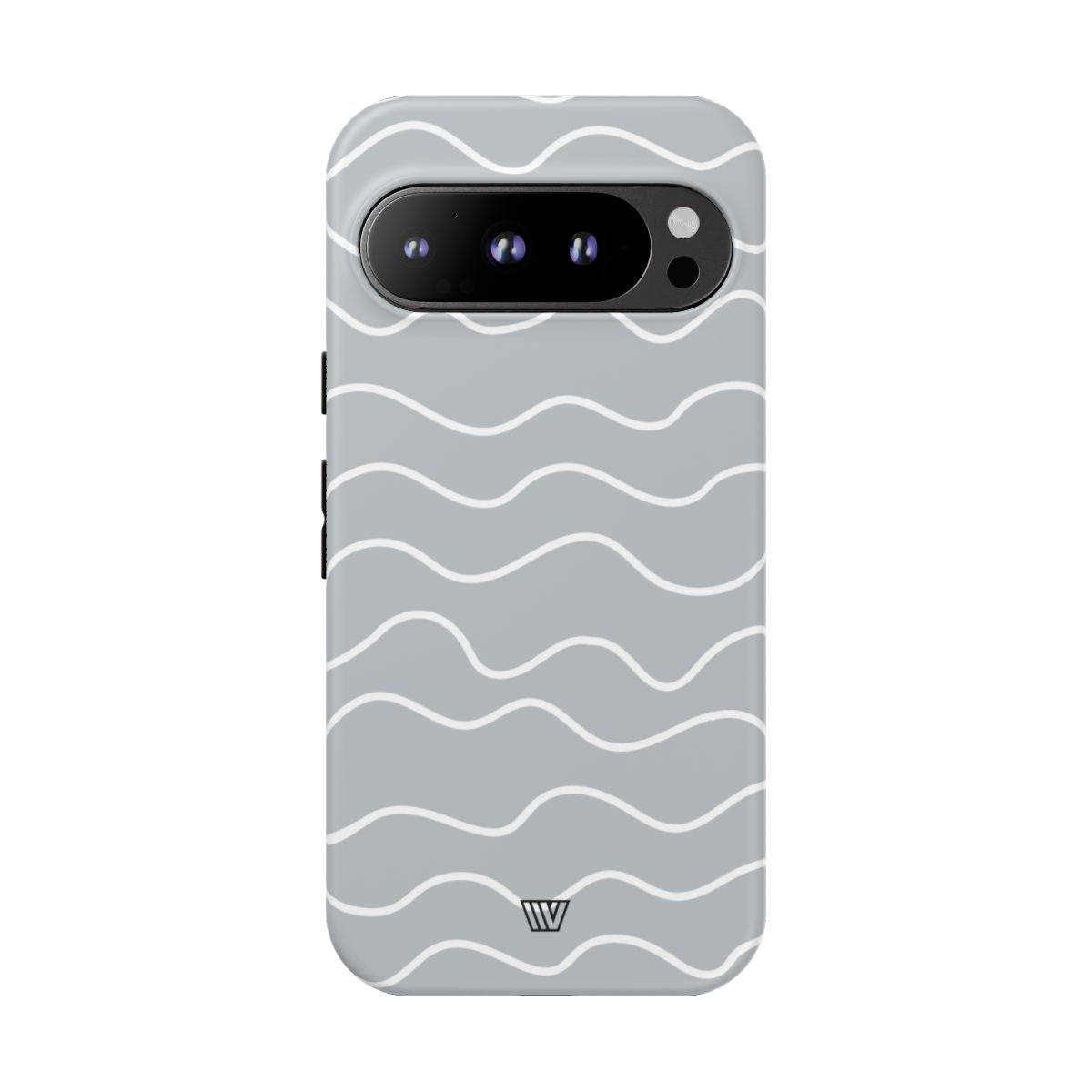 GRAY WAVES | Tough Phone Case