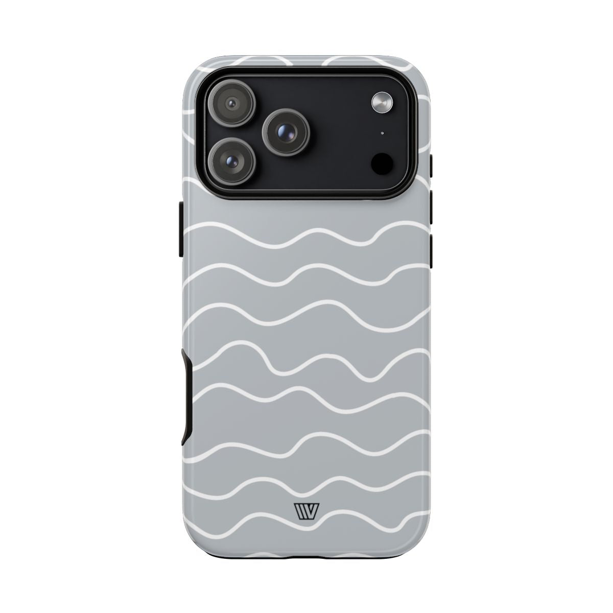 GRAY WAVES | Tough Phone Case