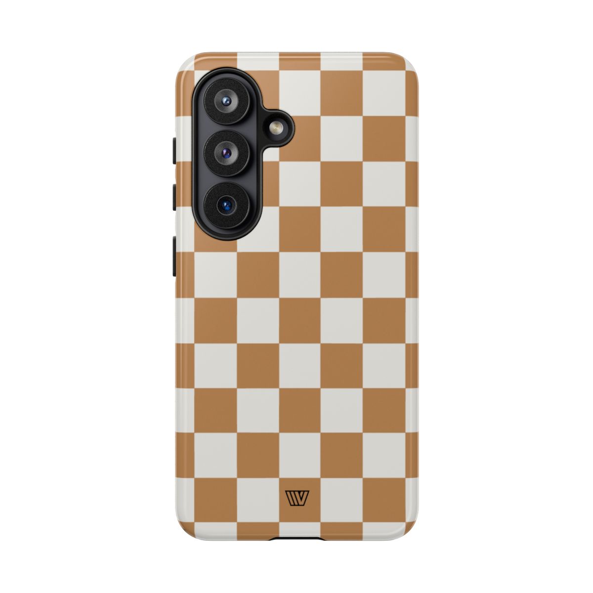 CHESTNUT CHECKERBOARD | Tough Phone Case