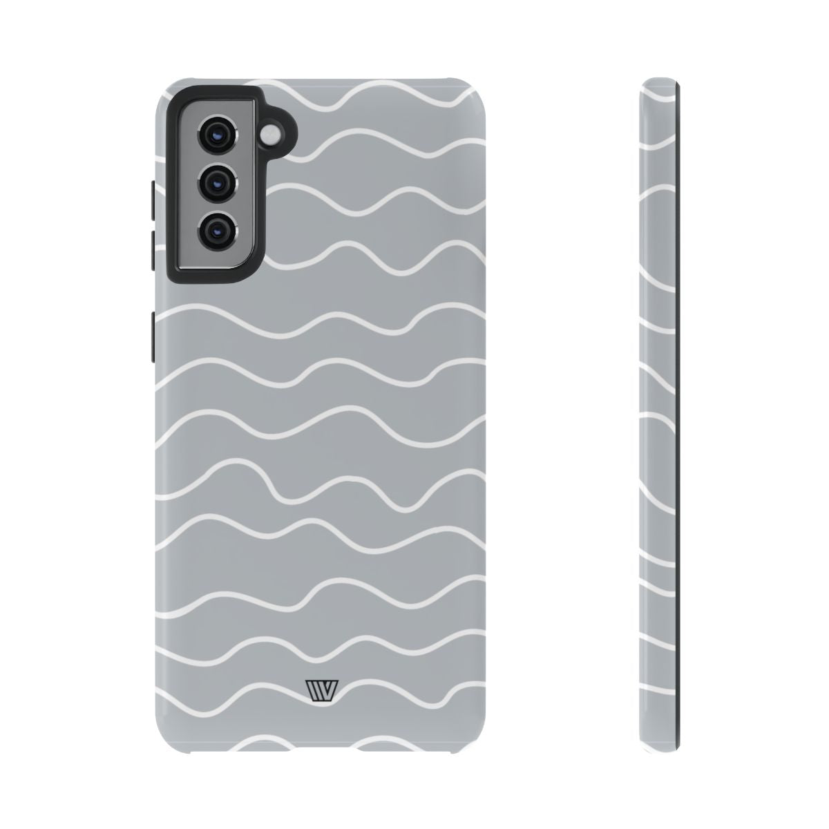 GRAY WAVES | Tough Phone Case