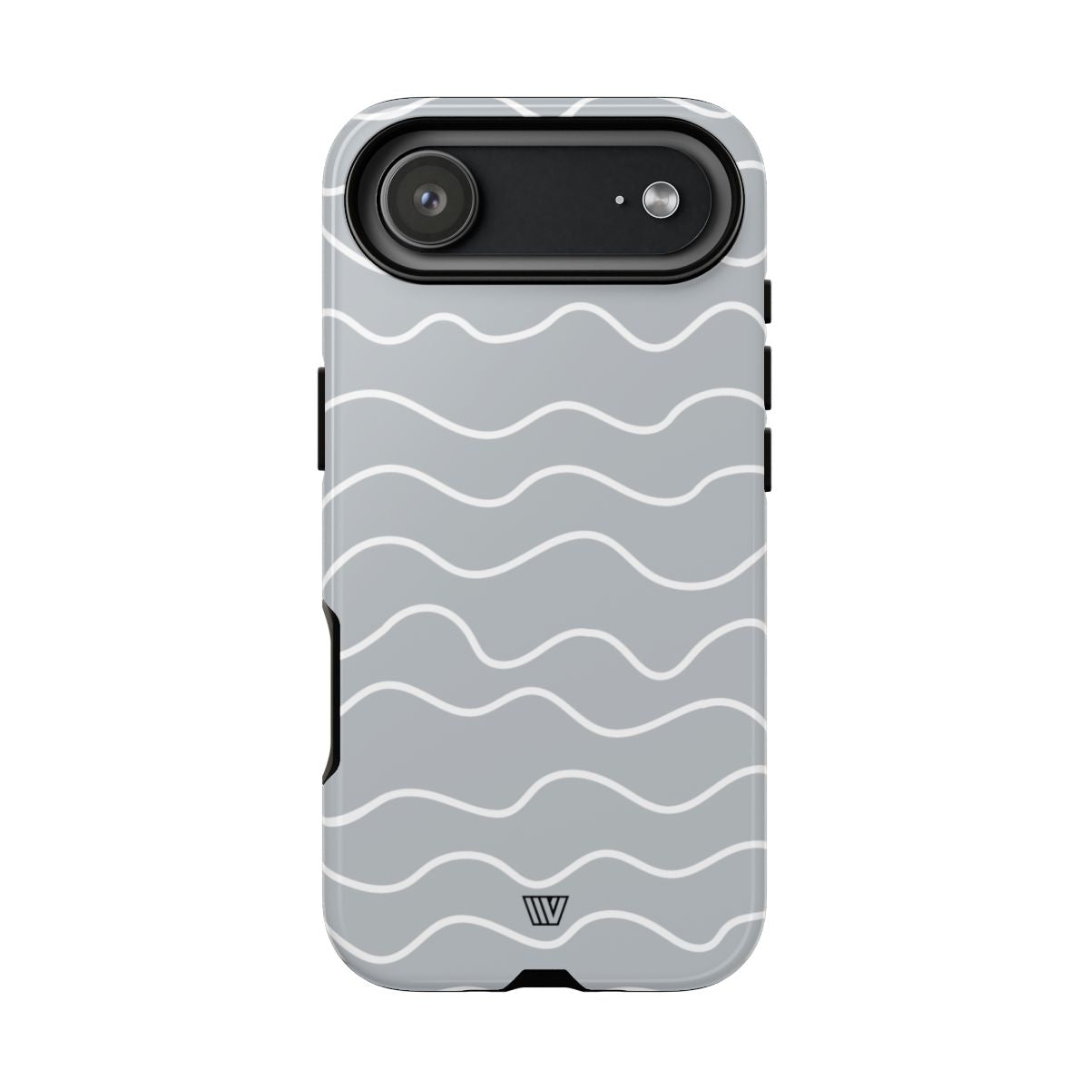 GRAY WAVES | Tough Phone Case