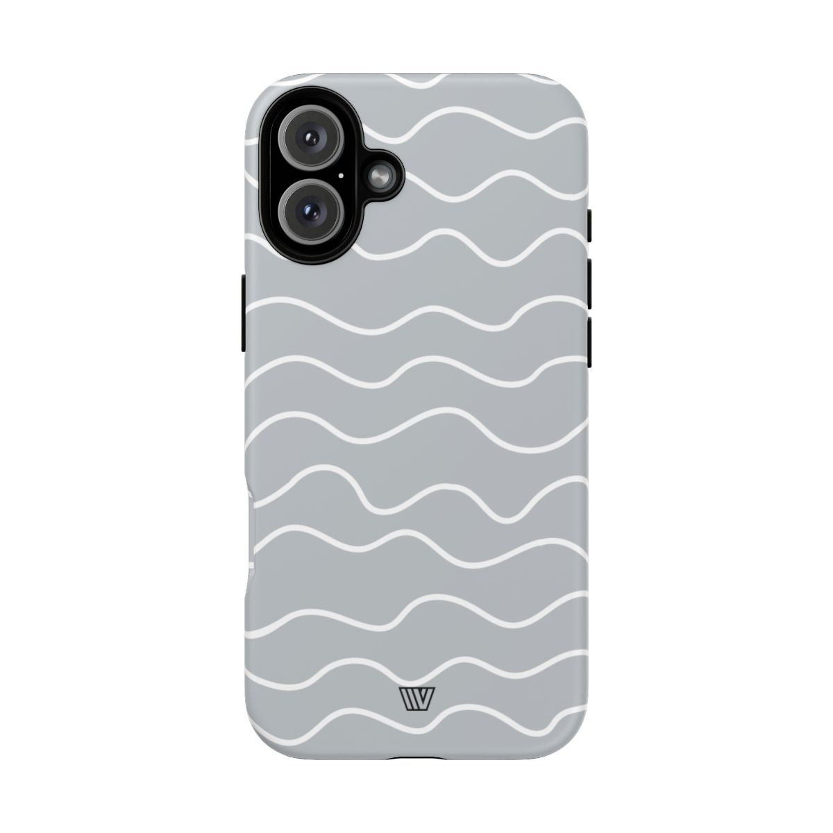 GRAY WAVES | Tough Phone Case