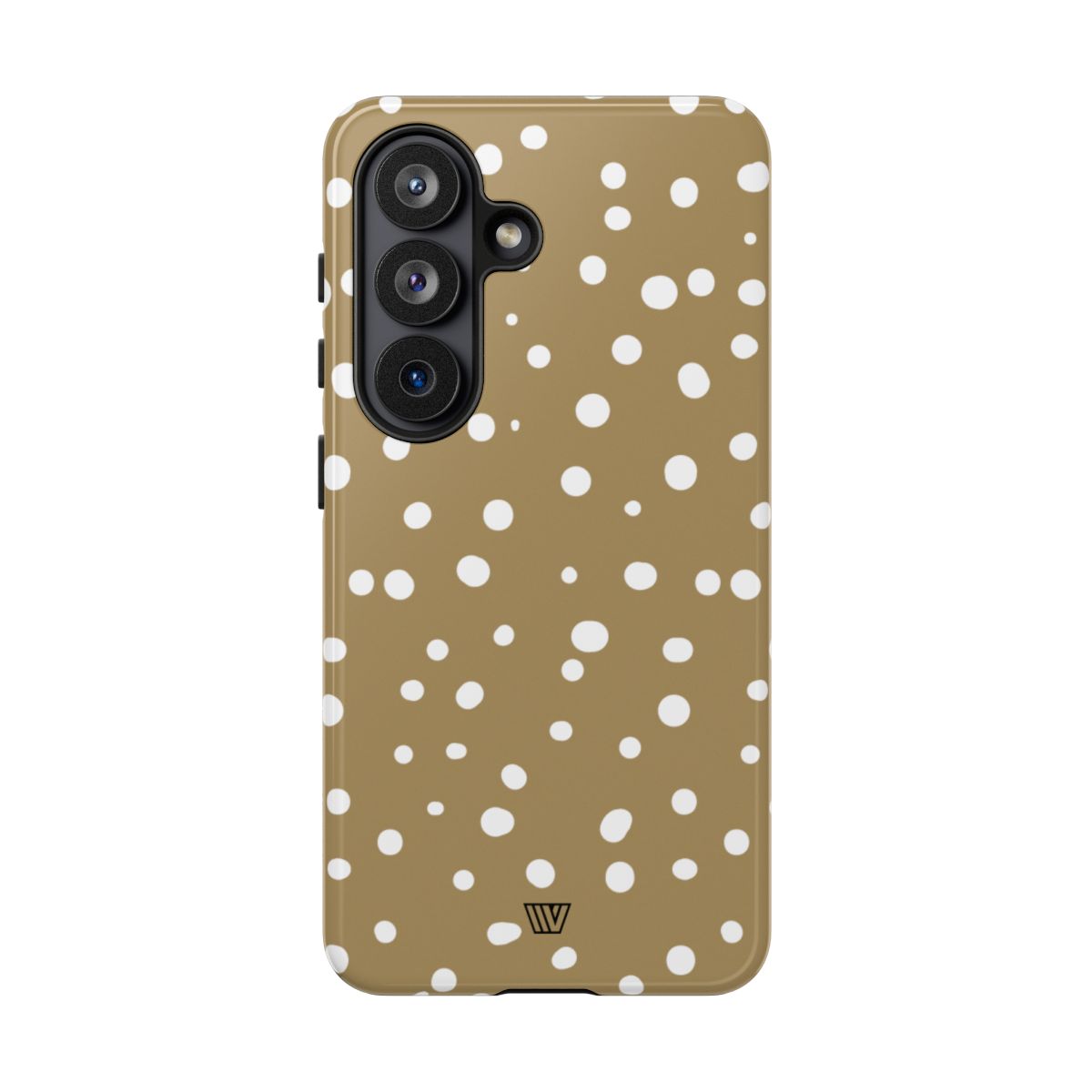 DARK BEIGE DOTS | Tough Phone Case