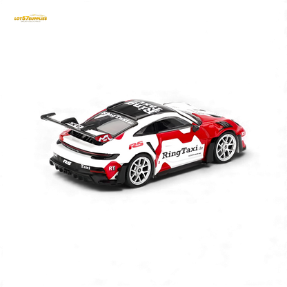 (Pre-Order) Mini GT Porsche 911 GT3 RS Weissach RingTaxi 1:64