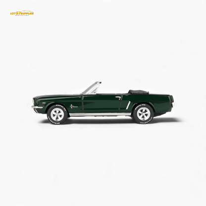 Mini GT Ford Mustang Convertible Highland Green 1:64