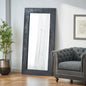 Rustic Mango Wood Full Length Standing Mirror