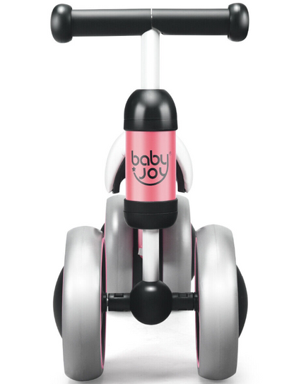 Pink Children's Balance Bike - No Pedals, Perfect for Toddlers to Learn and Play