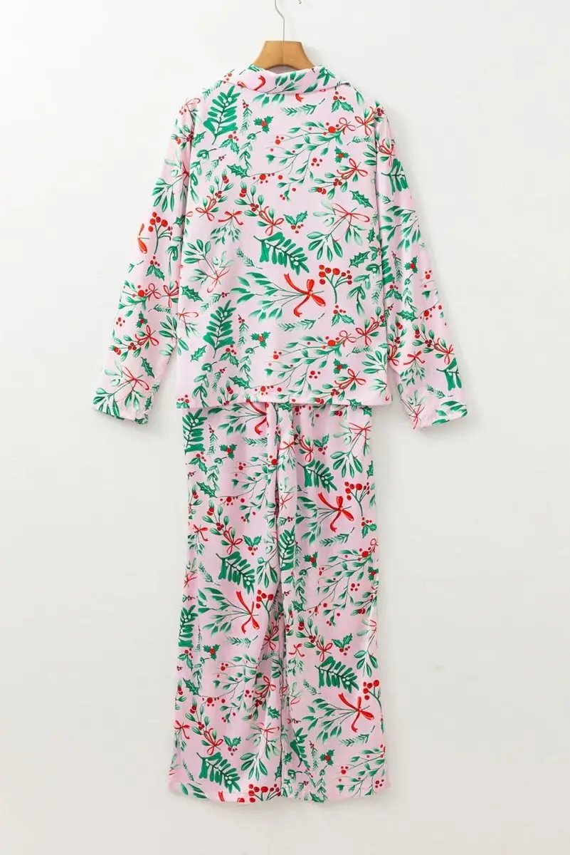 Love Salve Satin Pajama Set Pink — Women's Sleepwear