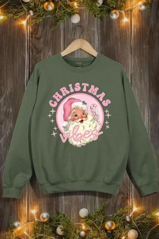 Color Bear Pink Graphic Sweatshirt Women's Fleece