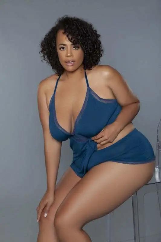Shorts Premium BE WICKED Piper Cami Set, Coral, Size 1X - Women's Lingerie Sleepwear