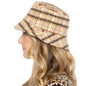 Plaid Check Patterned Bucket Hat