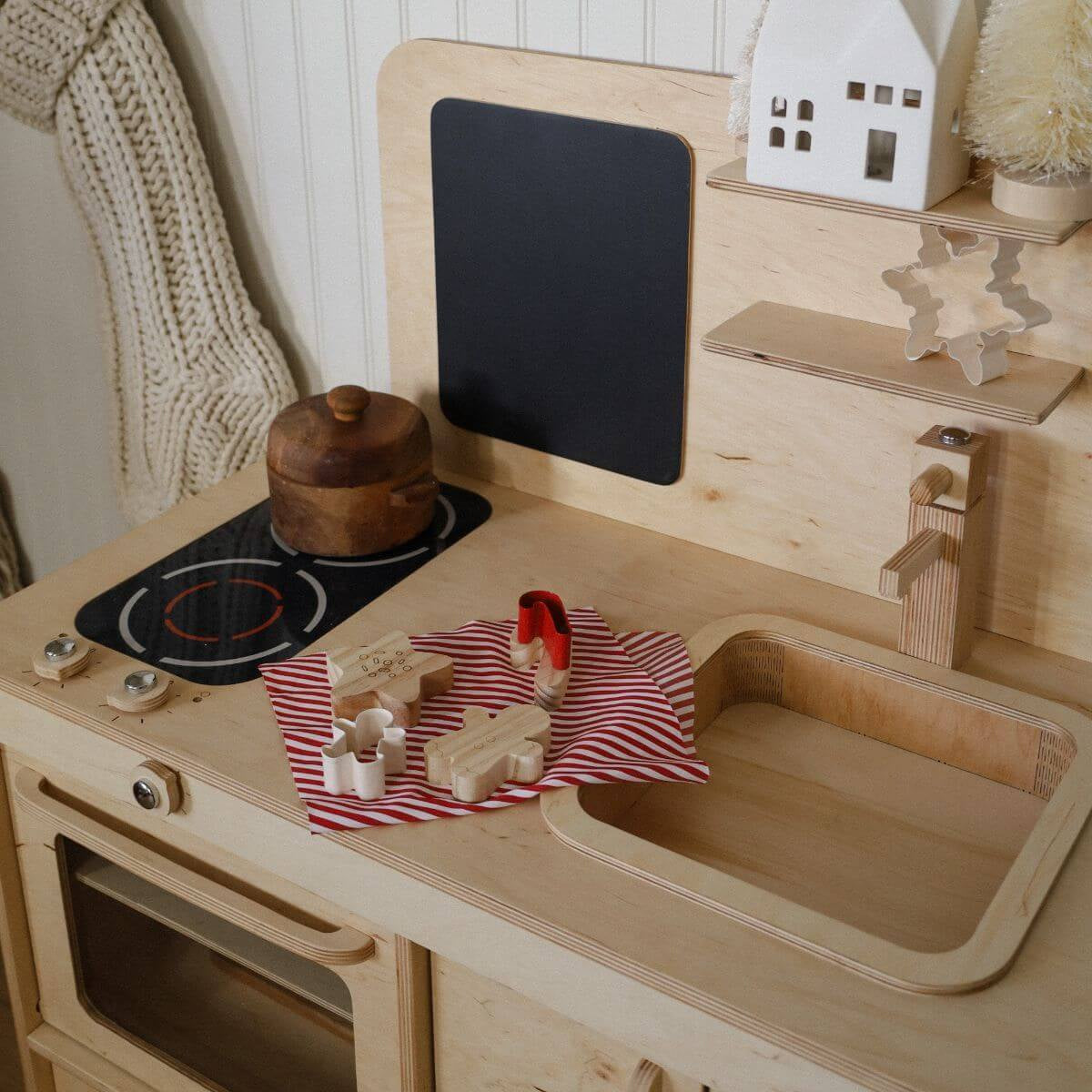 Wooden Play Kitchen