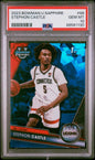 Graded 2023 Topps Bowman U Sapphire Stephon Castle #88 Rookie RC Basketball Card PSA 10 Gem Mint