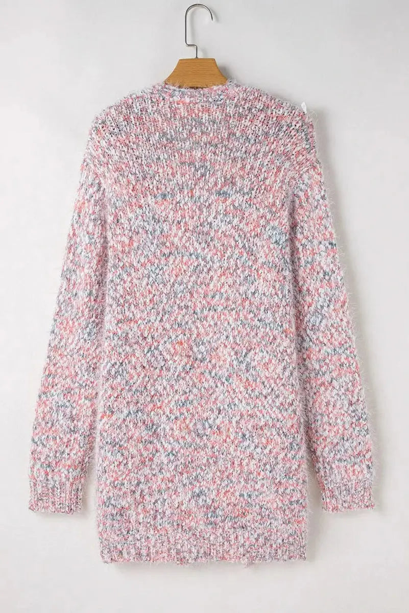 Sweaters Trendsi Pocketed Cardigan Women's Open Front Layering Essential Long Sleeve Knit
