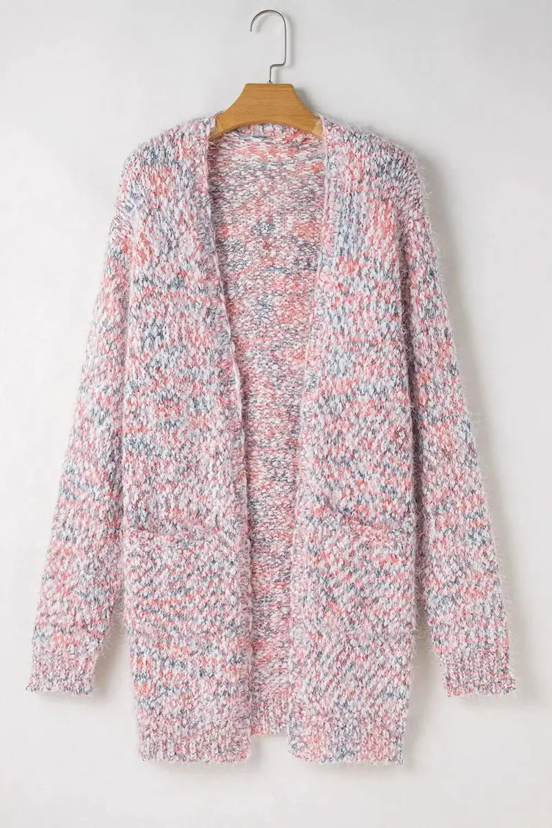 Sweaters Trendsi Pocketed Cardigan Women's Open Front Layering Essential Long Sleeve Knit