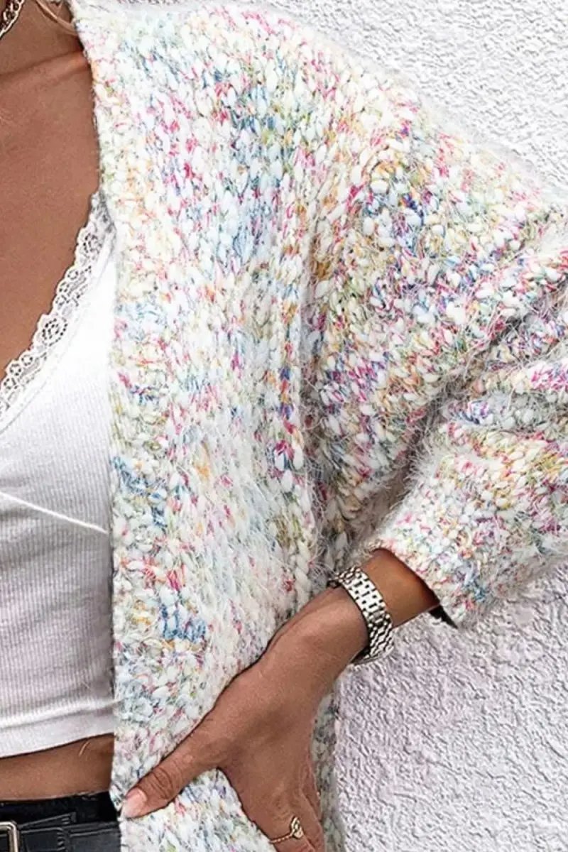 Sweaters Trendsi Pocketed Cardigan Women's Open Front Layering Essential Long Sleeve Knit