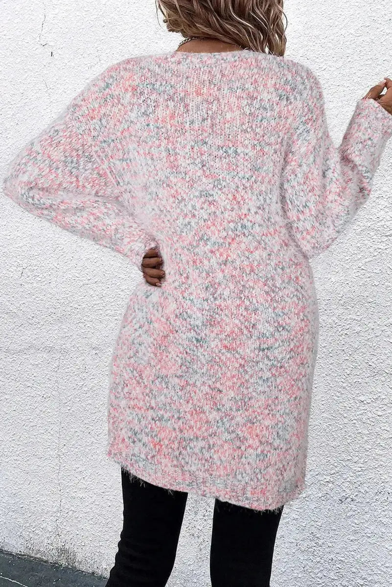 Sweaters Trendsi Pocketed Cardigan Women's Open Front Layering Essential Long Sleeve Knit