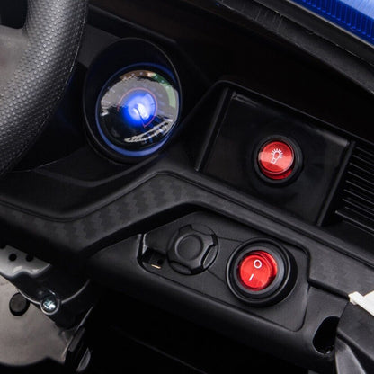 Police Sports Car 12V Ride-On with Remote Control, Lights, and Siren for Kids