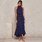 Polka Dot Halter Dress
