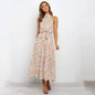 Polka Dot Halter Dress