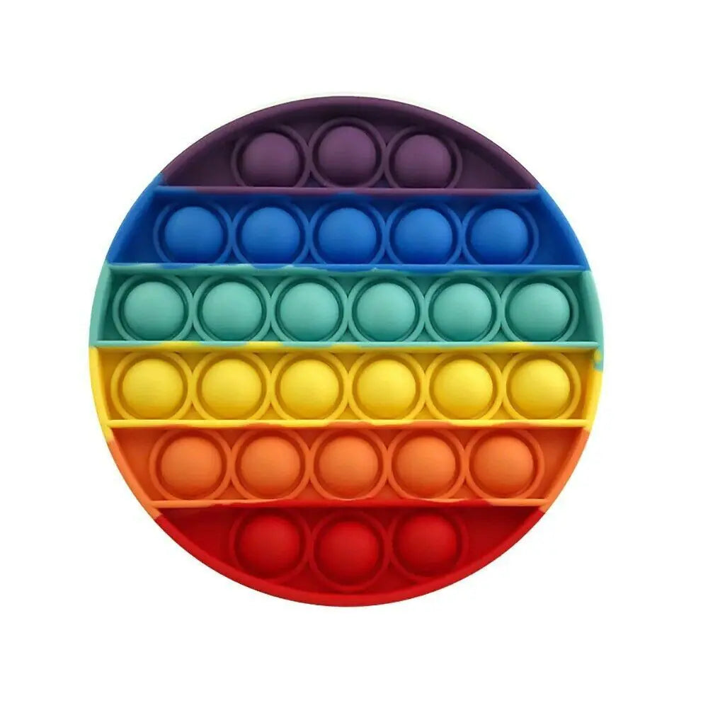 Popit Fidget Toy Push Bubble Sensory Stress Relief Kids Family Games Square Game - # BOT&G51110001