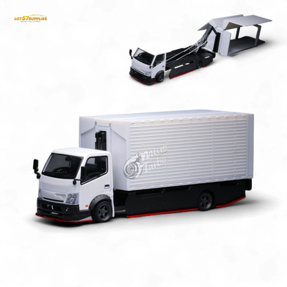MicroTurbo Hino 300 Custom Wing Truck 1:64