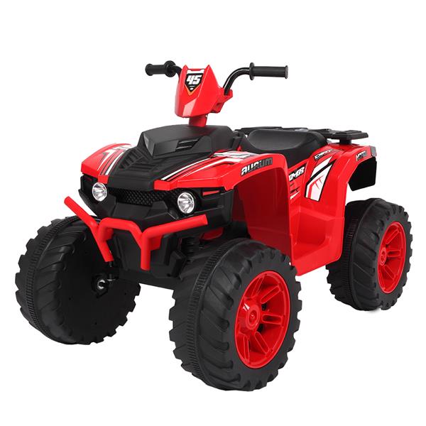 Premium 12V Dual Drive Electric Ride-On Car with LED Lights for Kids