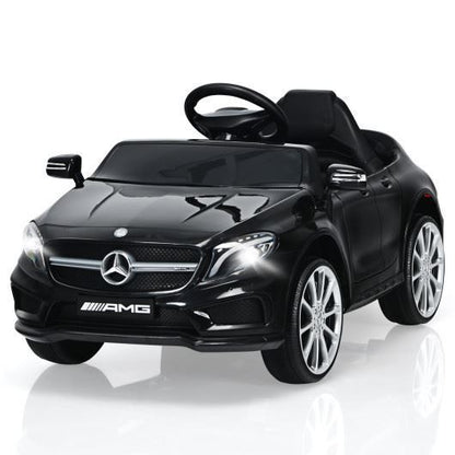 Premium 12V Electric Kids Ride On Car with Remote Control in Sleek Black Finish