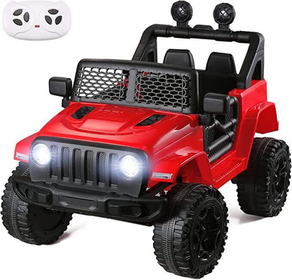Premium 12V Electric Ride-On Truck for Kids with MP3 Player, Remote Control, and 2 Seats