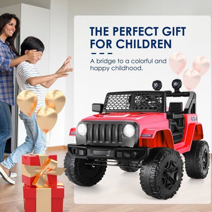Premium 12V Electric Ride-On Truck for Kids with MP3 Player, Remote Control, and 2 Seats