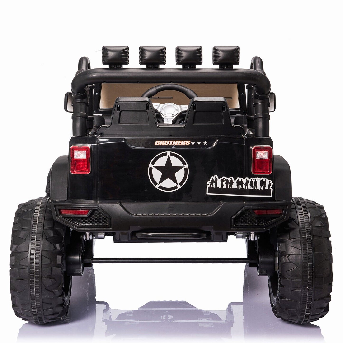 Premium 12V Electric Ride-On Truck for Kids with MP3 Player, Remote Control, and 2 Seats