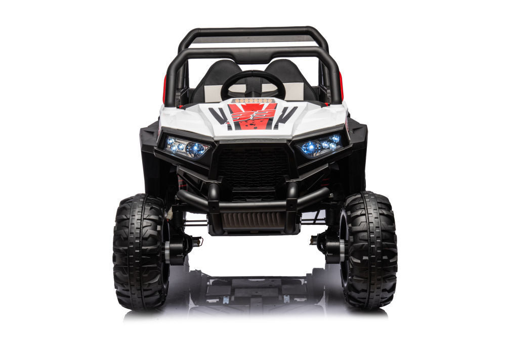 Premium 12V Four-wheel Drive Children's Toy Car with Music and Dual Speed Options