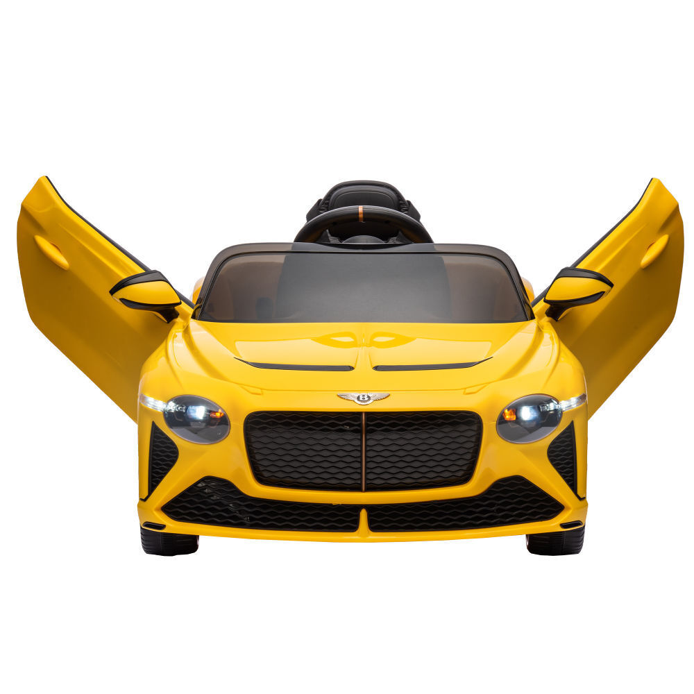 Premium 12V Kids Ride-On Car with Remote Control - Licensed Bentley Mulsanne Design