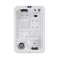 Nuvia Premium 2-Person Outdoor Hot Tub W/ 15 Stainless Steel Jets (SAK92015)