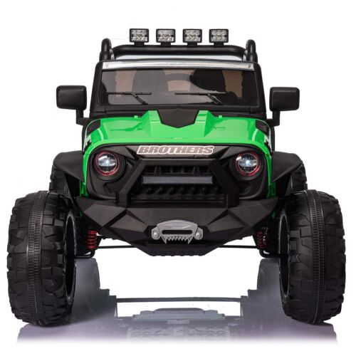 Premium 2 Seater Ride On Car for Kids with Remote Control, LED Lights, and MP3 Player - 24V 400W