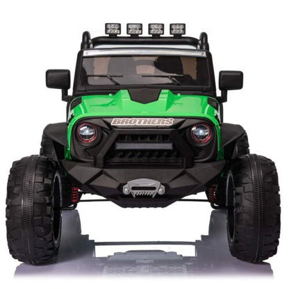 Premium 2 Seater Ride On Car for Kids with Remote Control, LED Lights, and MP3 Player - 24V 400W