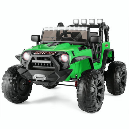 Premium 24V Ride On Truck for Kids with Parental Remote Control - New and Improved Model