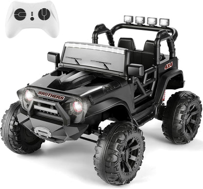 Electric 2-Seater Ride On Car for Kids with Remote Control - 24V 2x200W 2WD Toy Vehicle