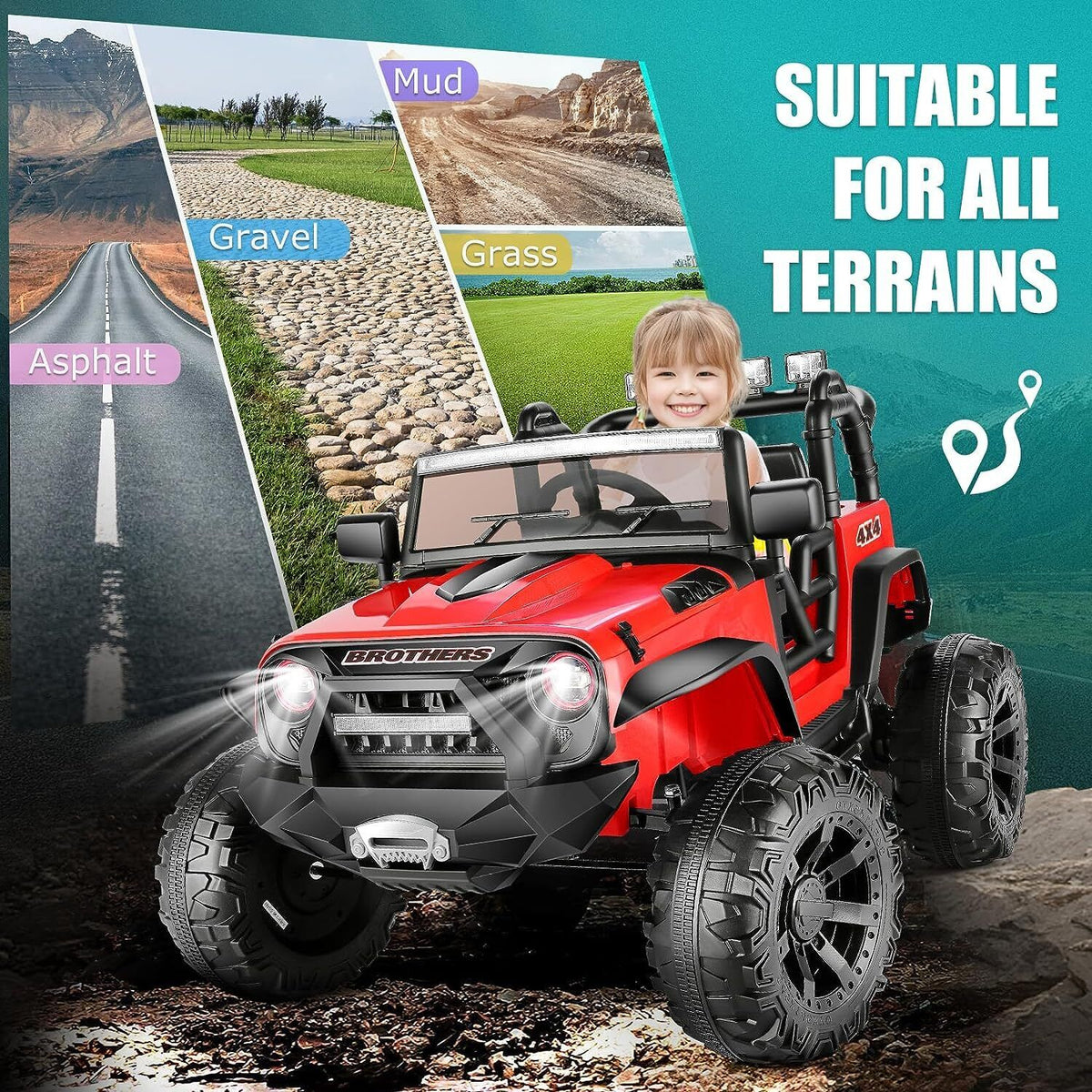 Premium 24V Electric Ride-On Car for Kids with Remote Control - 3 Speed Options