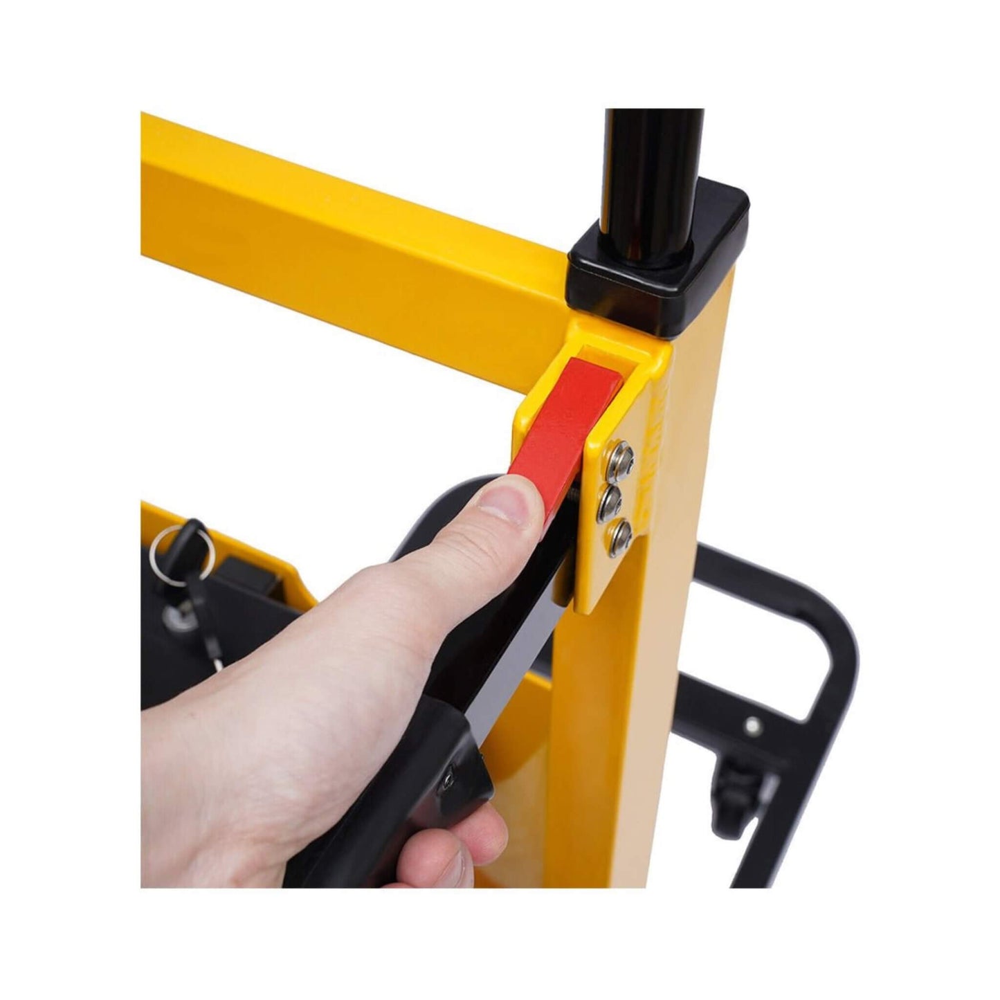 Premium 440LBS Electric Stair Climbing Dolly Hand Truck Folding Cart With Wheels (SAK31825)