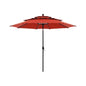 Alora Premium 6-Piece Bar Patio Furniture Set With Umbrella, Swivel Chairs, And Cushions (SAK90375)