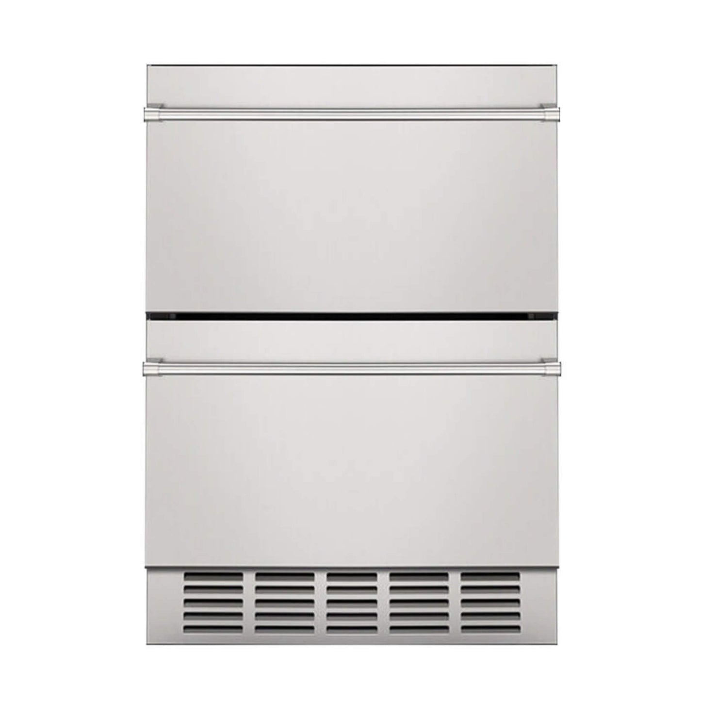 Premium 5.3 Cu.Ft Double Drawer Stainless Steel Built-In Wine Beverage Undercounter Refrigerator (SAK92576)
