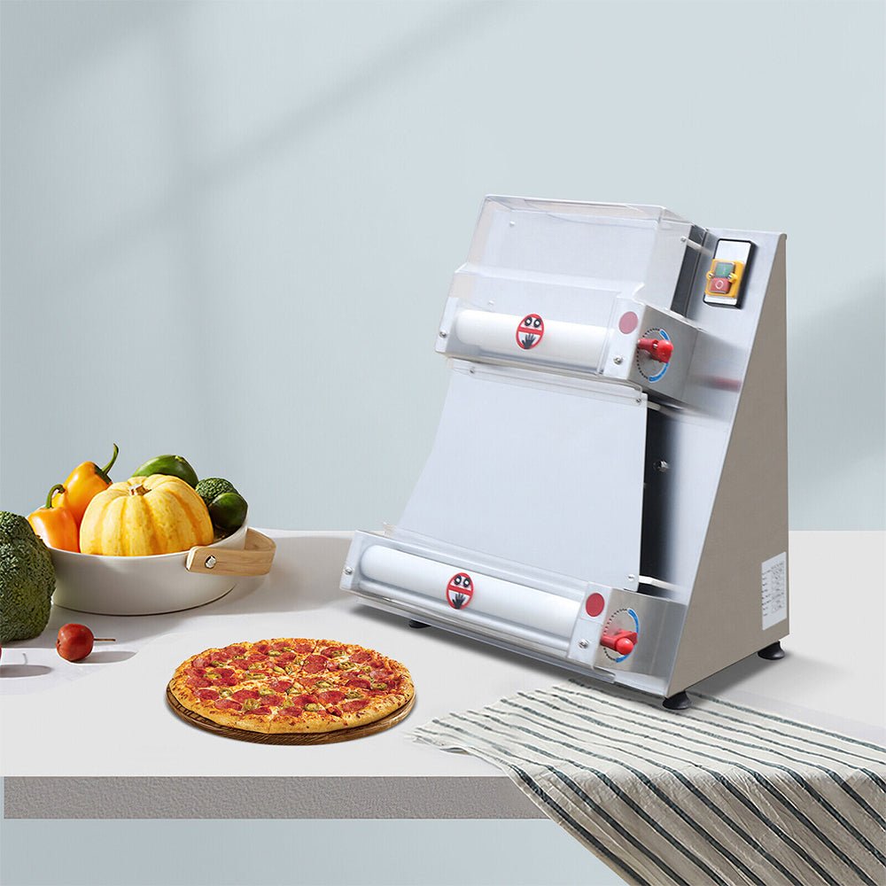 Premium 16-Inch Electric Commercial Pizza Dough Roller Pastry Sheeter Press Machine (SAK83627)