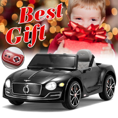 Premium Licensed Bentley Style Kids Electric Ride On Car with Remote Control - Perfect Xmas Gift