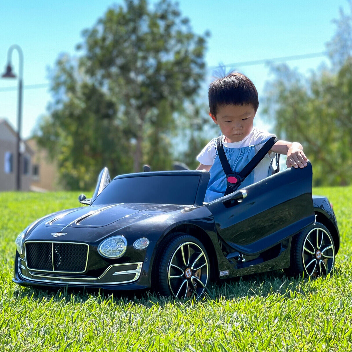 Premium Licensed Bentley Style Kids Electric Ride On Car with Remote Control - Perfect Xmas Gift